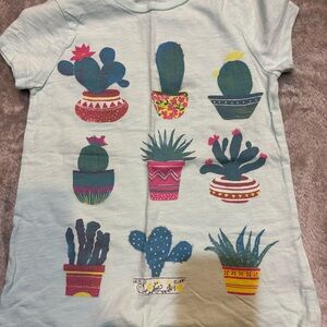 Peek Kids Cactus Print T-Shirt 6-7